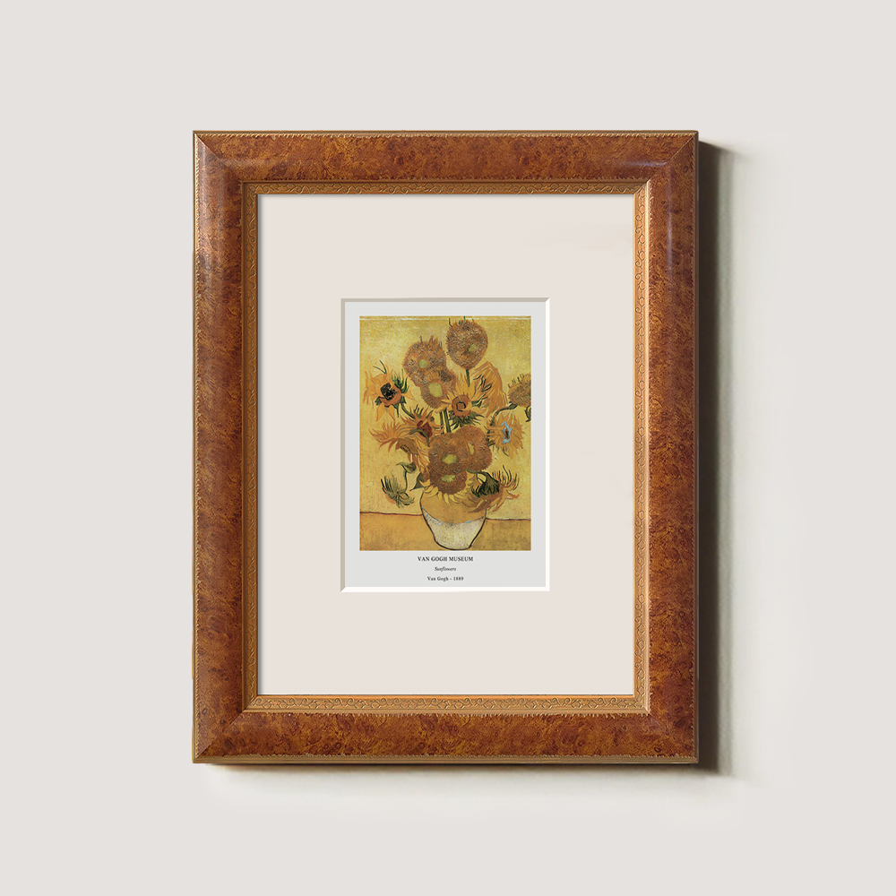 Sunflower Symphony Post-Impressionist Reverie