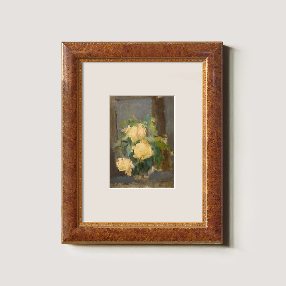 Sun-Kissed Yellow Blossoms Watercolor Bouquet
