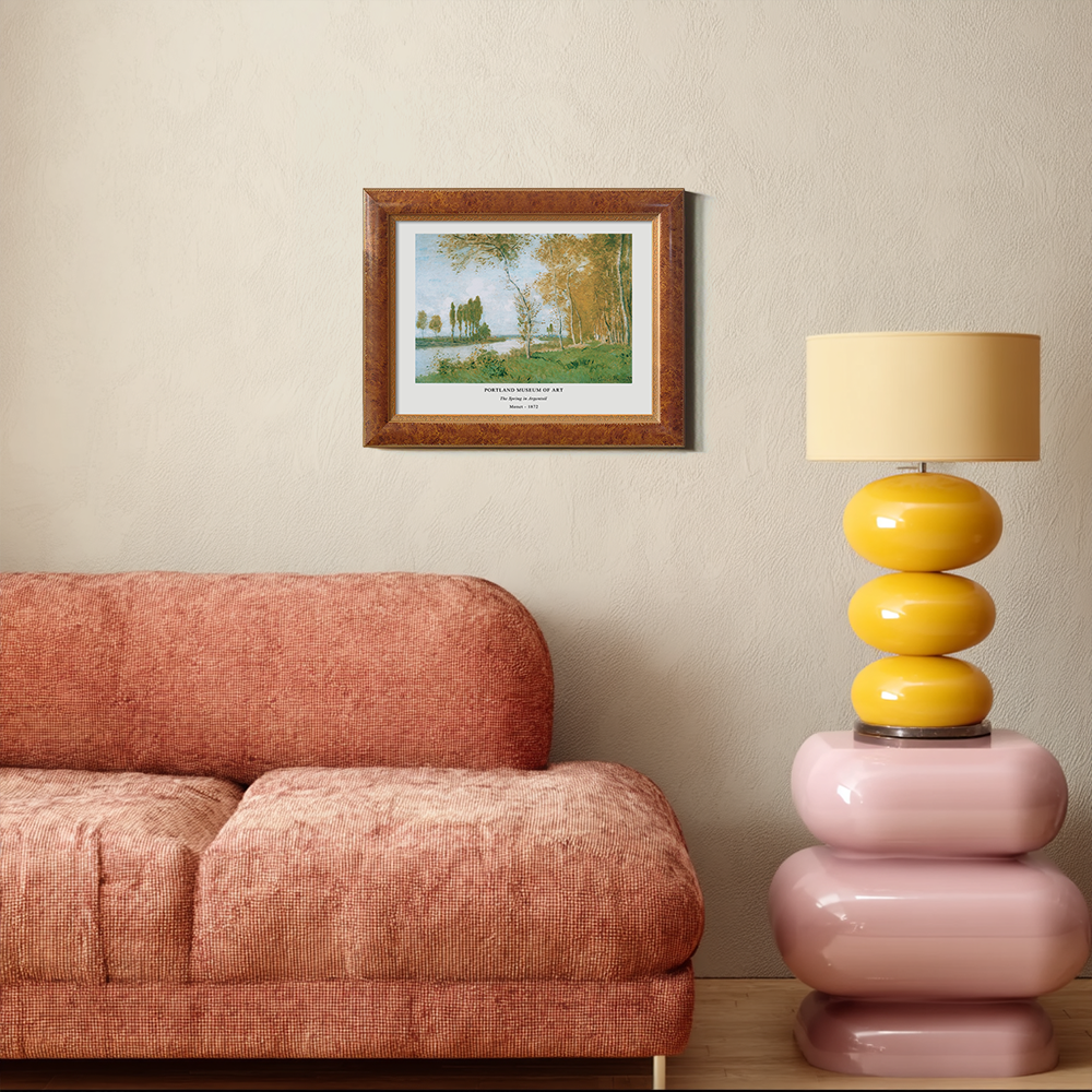 Verdant Spring Banks Impressionist Reverie