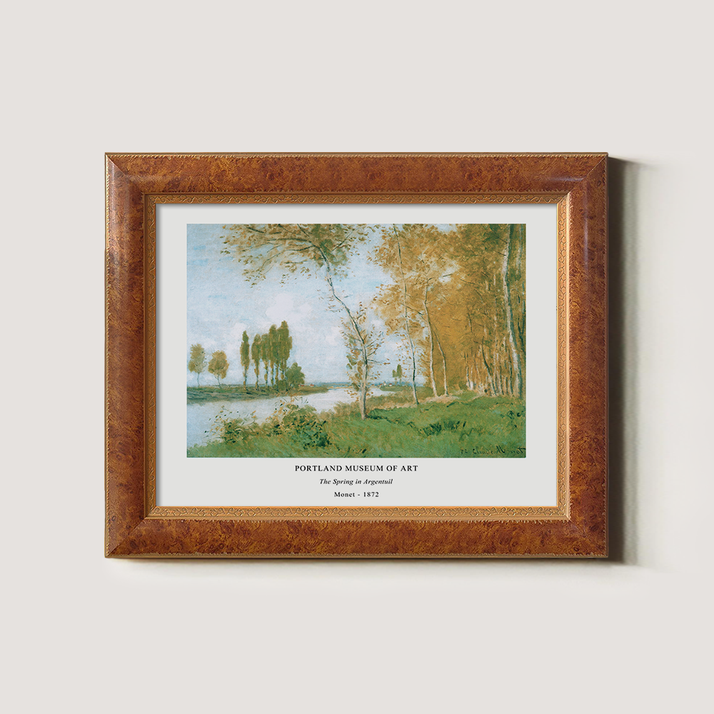 Verdant Spring Banks Impressionist Reverie