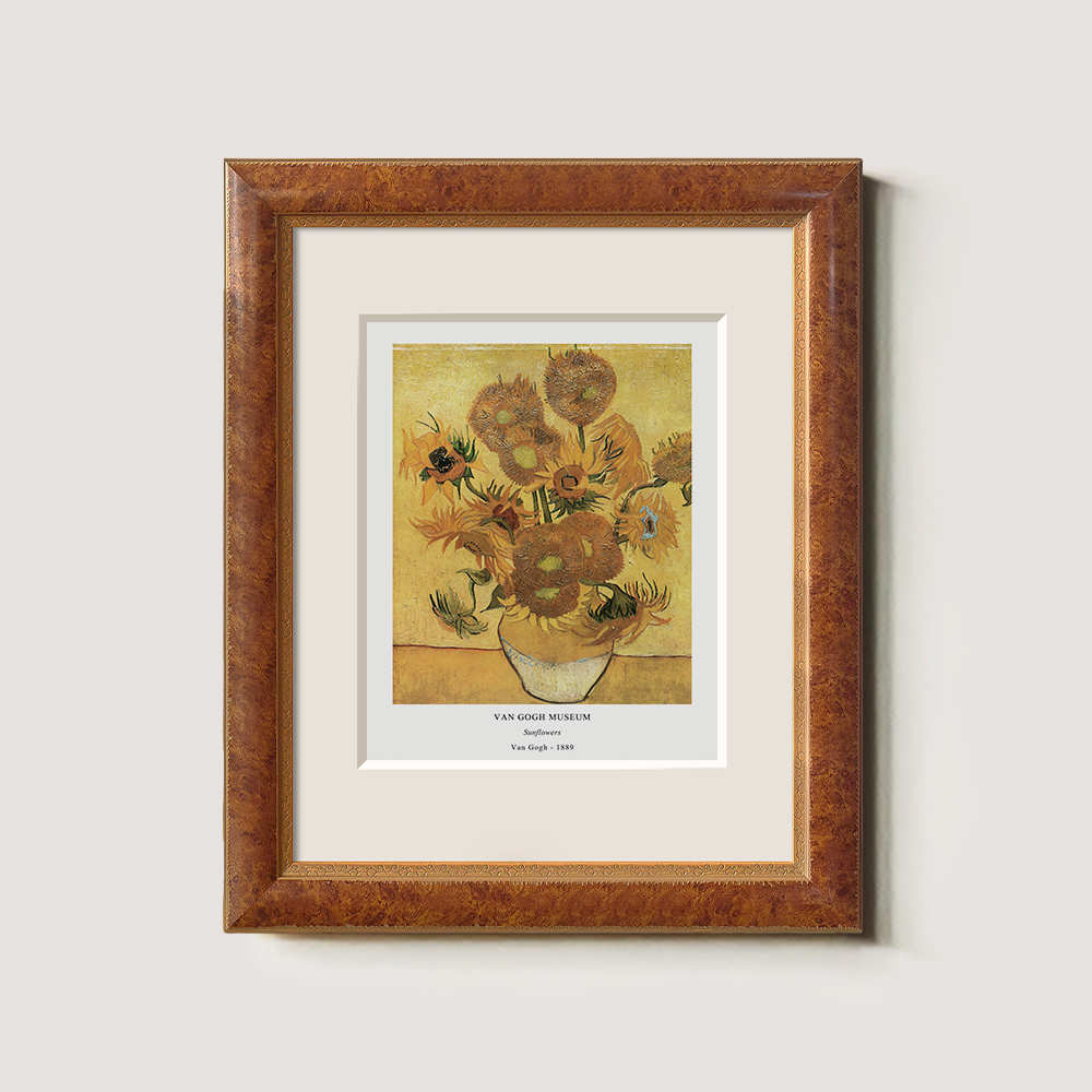 Sunflower Symphony Post-Impressionist Reverie