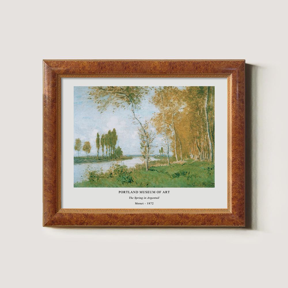 Verdant Spring Banks Impressionist Reverie