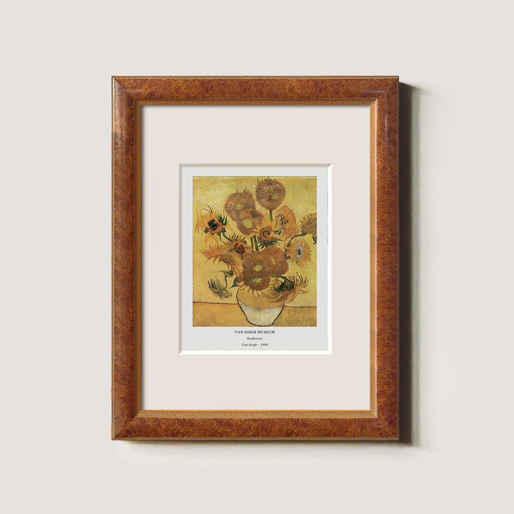 Sunflower Symphony Post-Impressionist Reverie