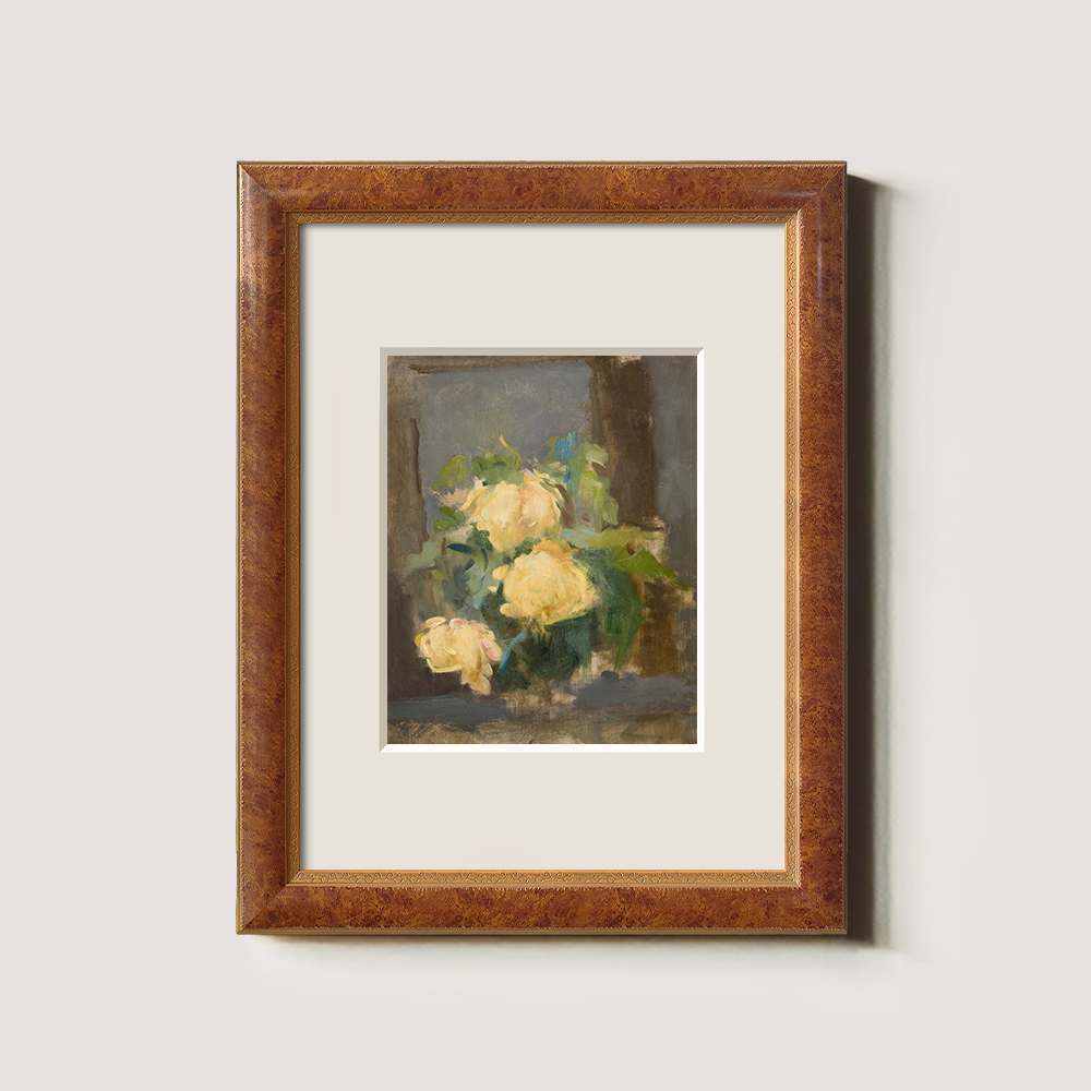 Sun-Kissed Yellow Blossoms Watercolor Bouquet