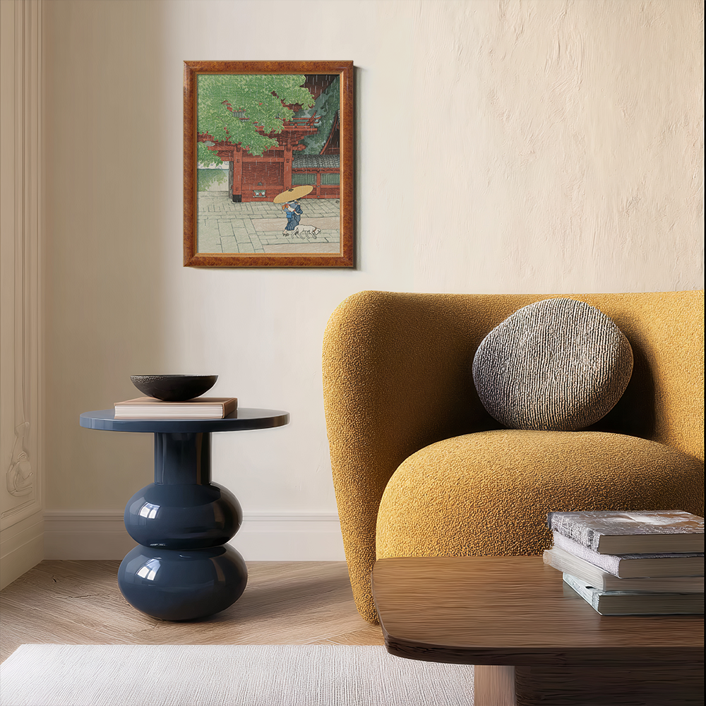 Rainy Day at Asakusa Temple Gate