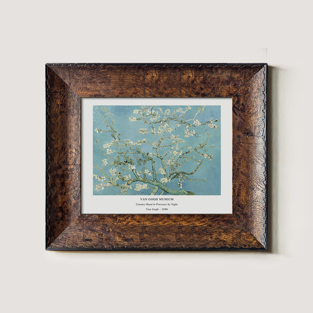 Blossoming Provence Nocturne Post-Impressionist Reverie