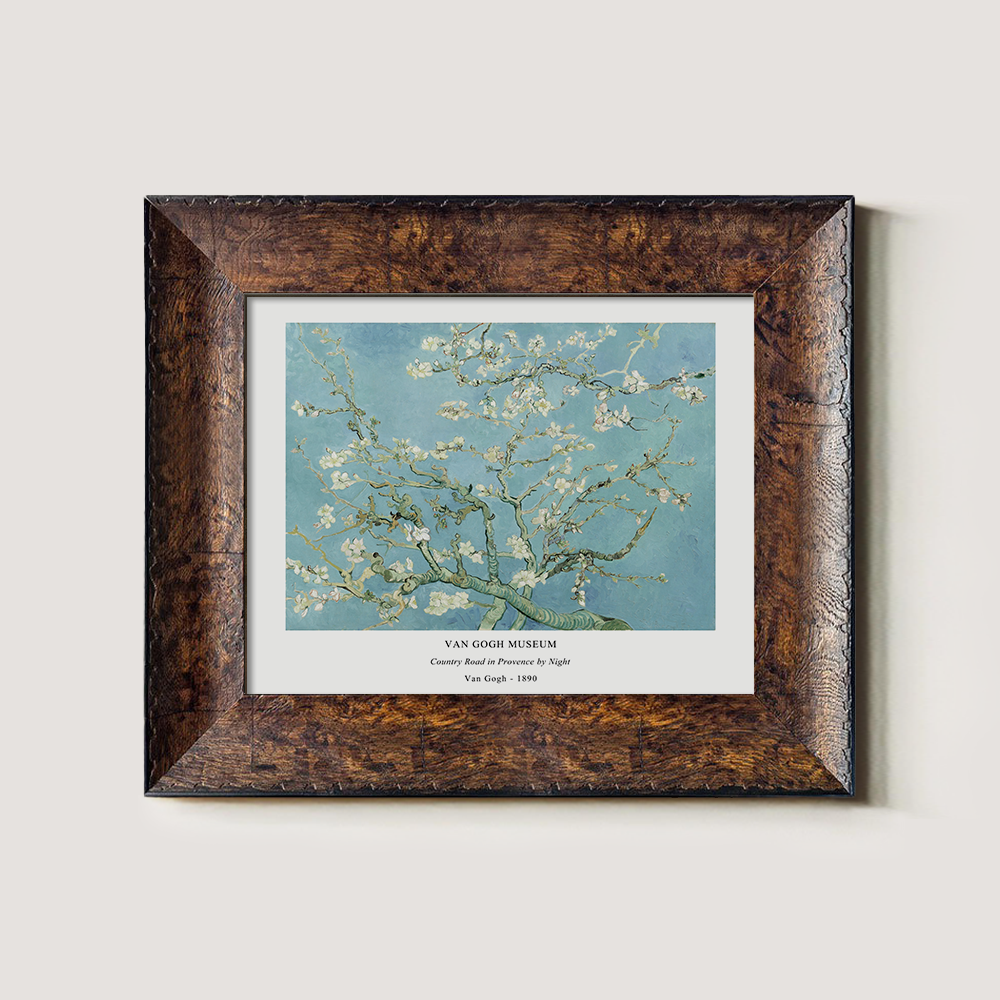 Blossoming Provence Nocturne Post-Impressionist Reverie