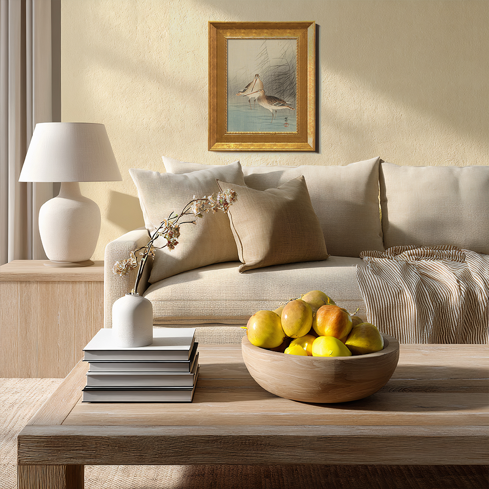 Sandpipers in the Reeds - Avian Kacho-ga Study