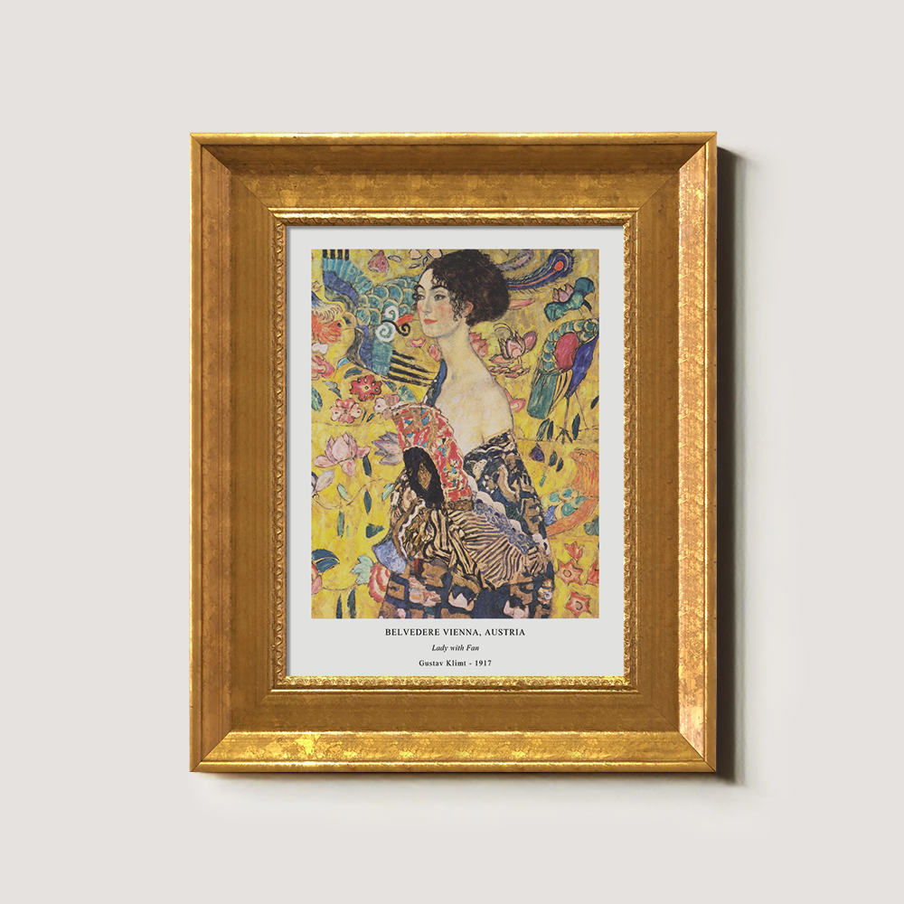 Lady with Fan Secession Reverie