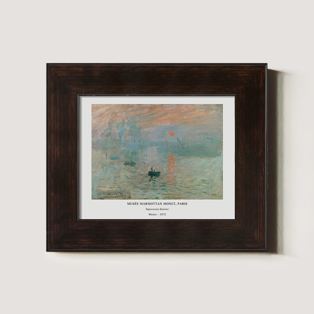 Impression, Sunrise Harbor Impressionist Reverie