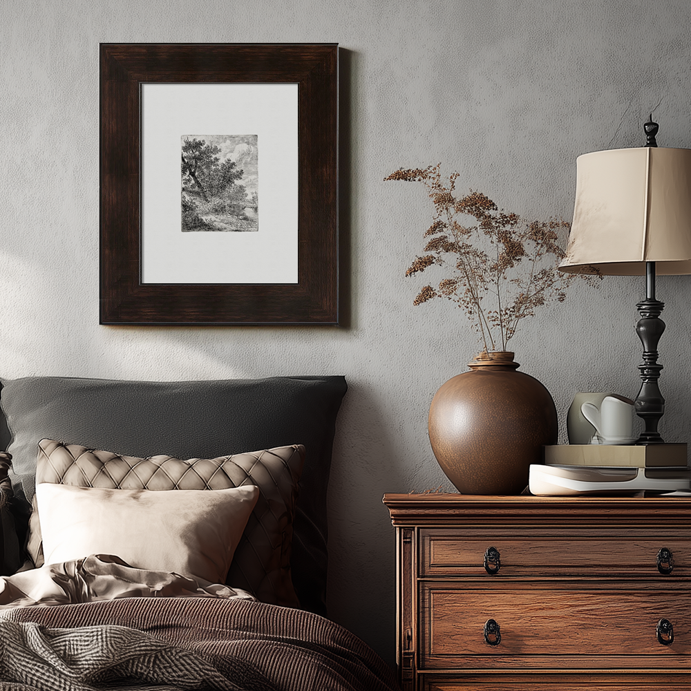 Shaded Arboreal Hollow Etching Reverie