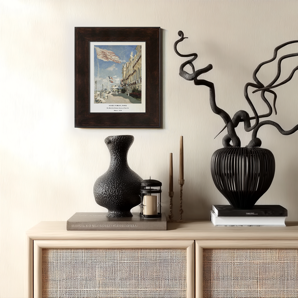 Festive Trouville Hotel Impressionist Reverie