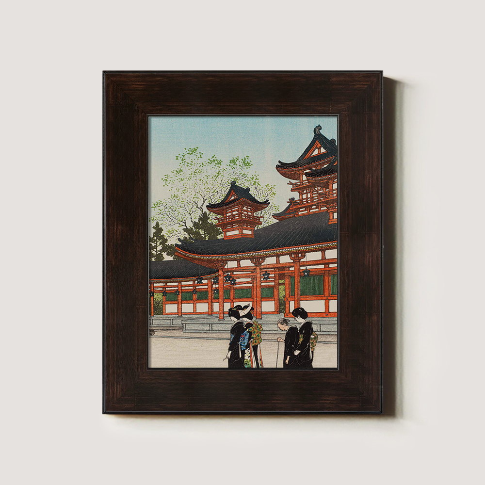 Two Women at Tōdai-ji Temple, Nara