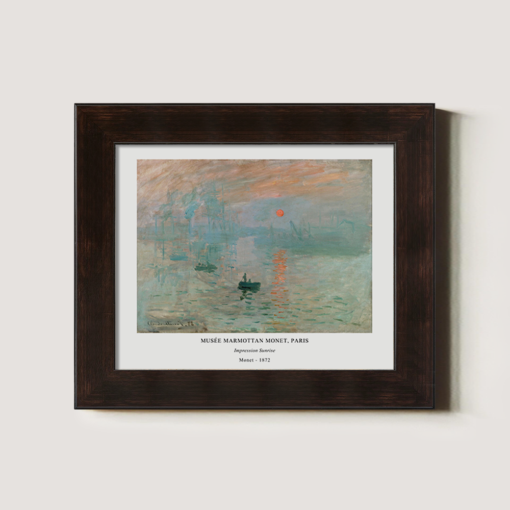 Impression, Sunrise Harbor Impressionist Reverie