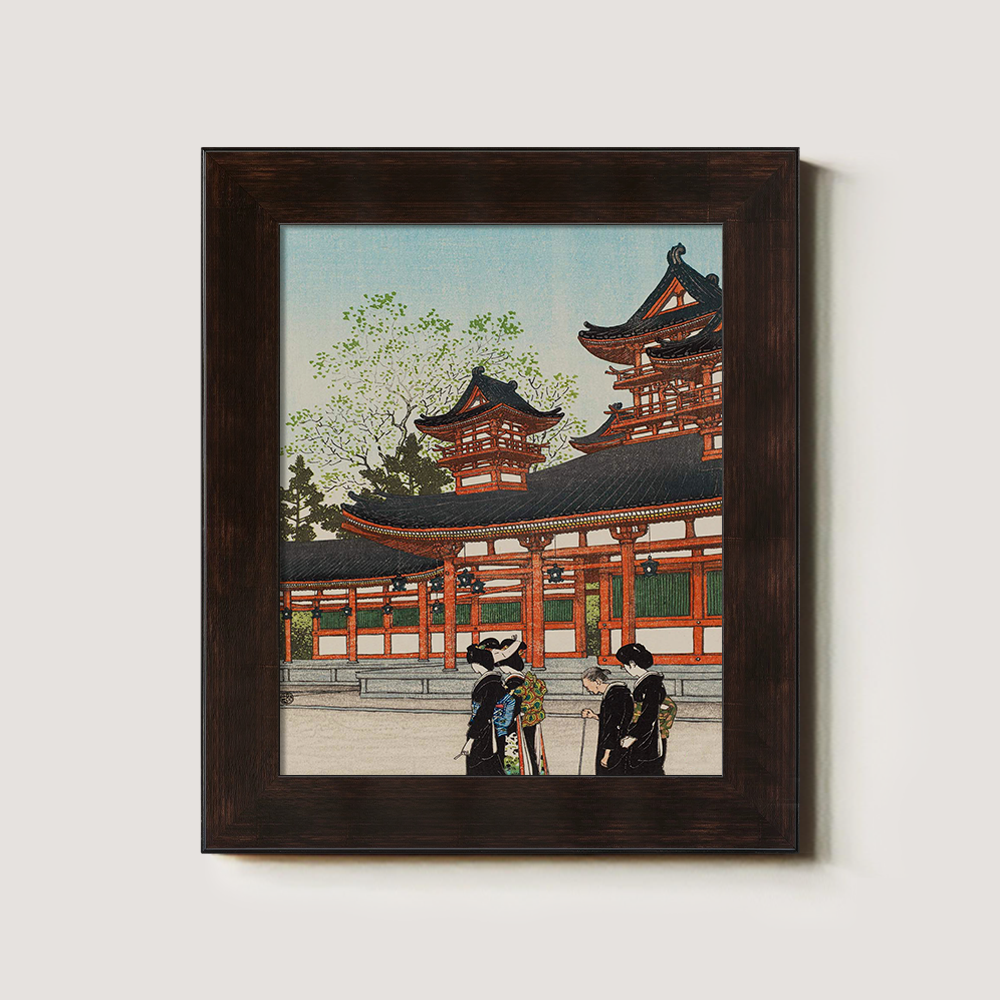 Two Women at Tōdai-ji Temple, Nara