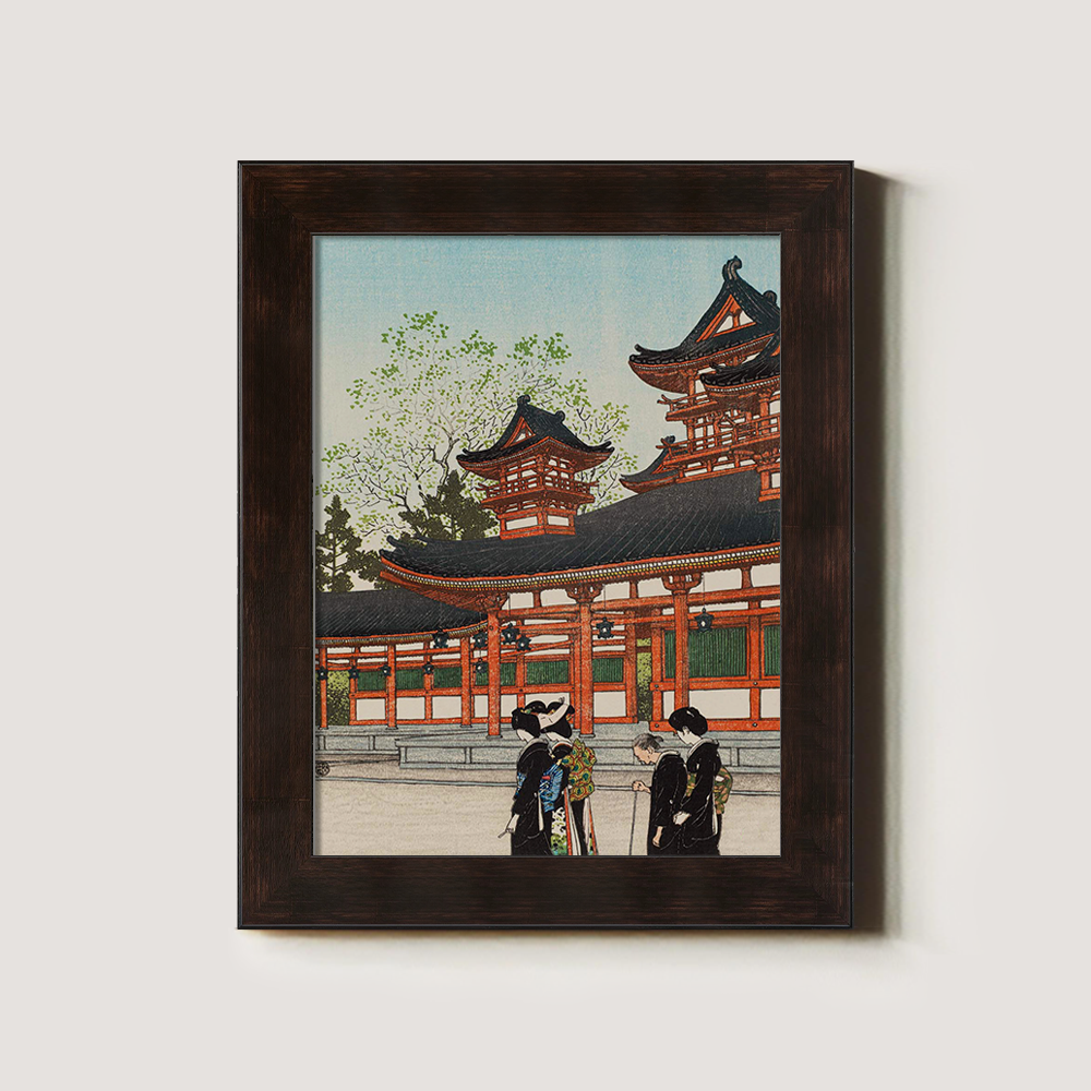 Two Women at Tōdai-ji Temple, Nara