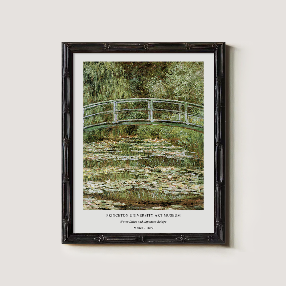 Japanese Bridge over Water Lilies Impressionist Reverie