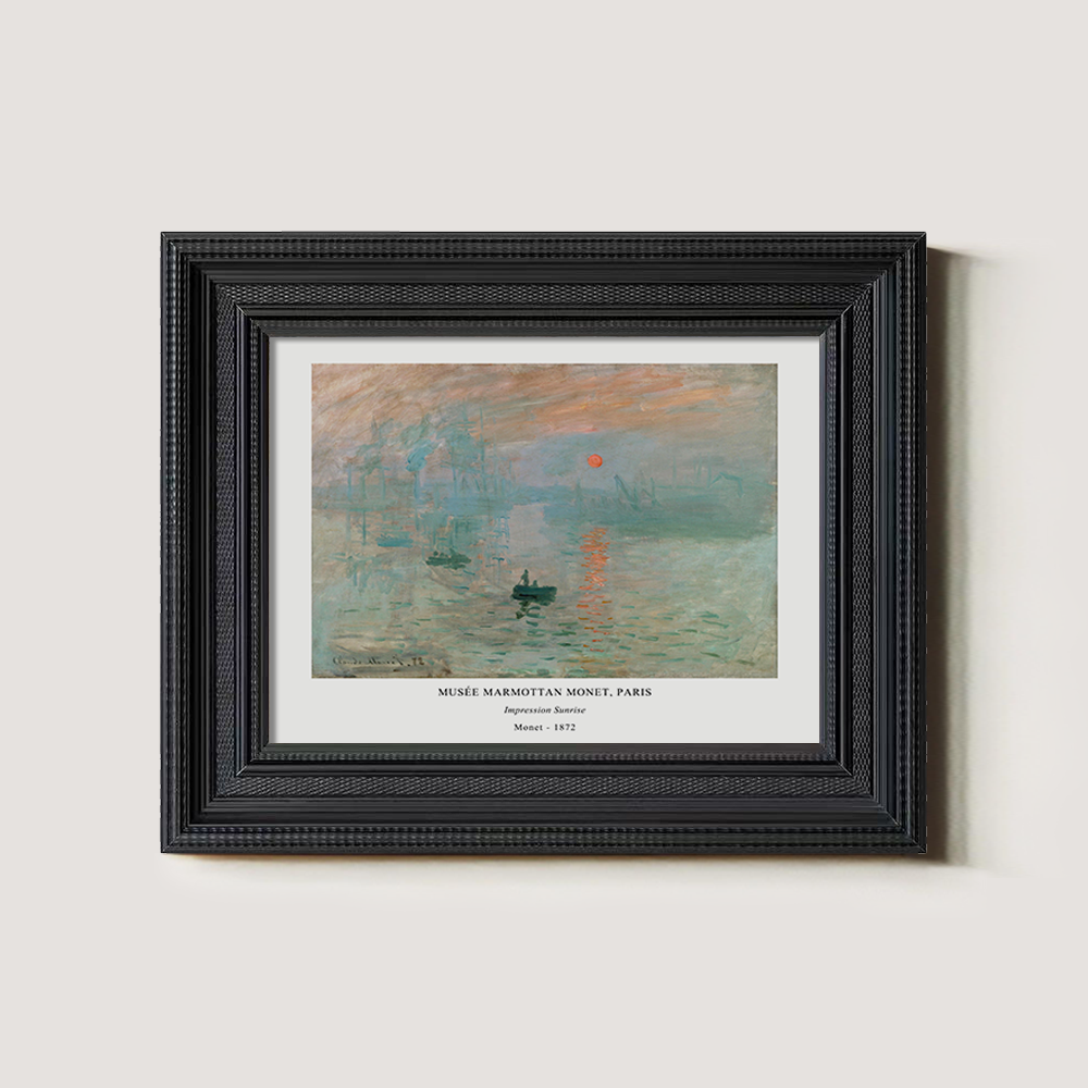 Impression, Sunrise Harbor Impressionist Reverie