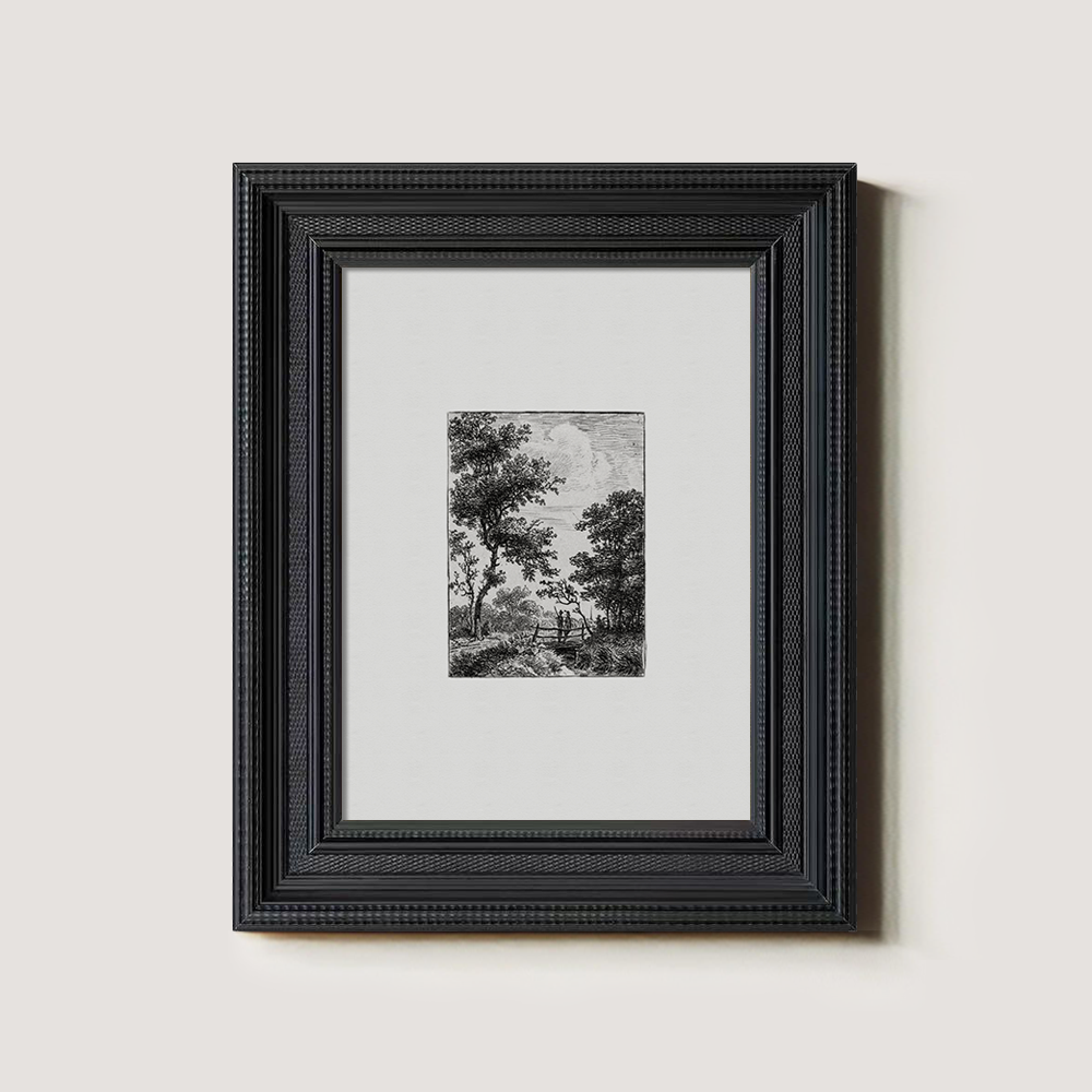 Ethereal Canopy Grove Etching Vignette