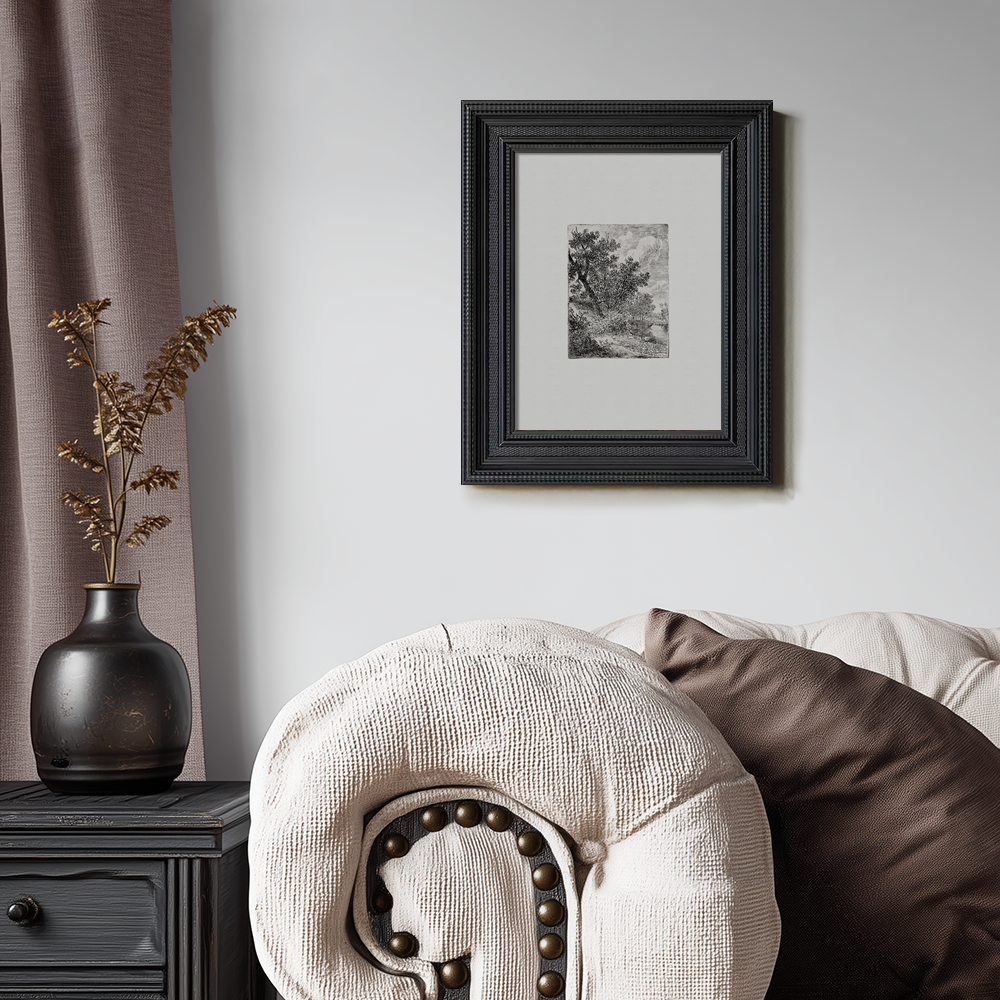 Shaded Arboreal Hollow Etching Reverie