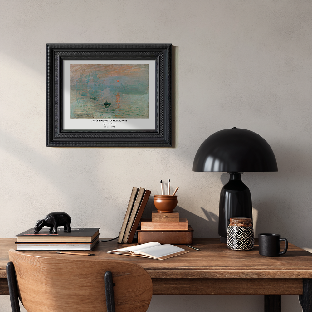 Impression, Sunrise Harbor Impressionist Reverie