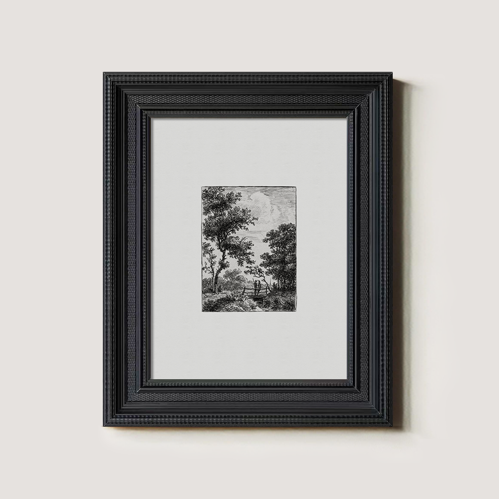 Ethereal Canopy Grove Etching Vignette