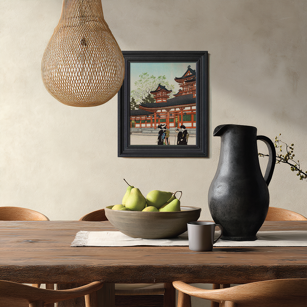 Two Women at Tōdai-ji Temple, Nara