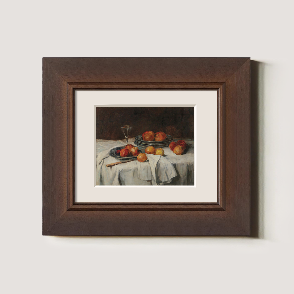 Still Life With A Basket Of Apples