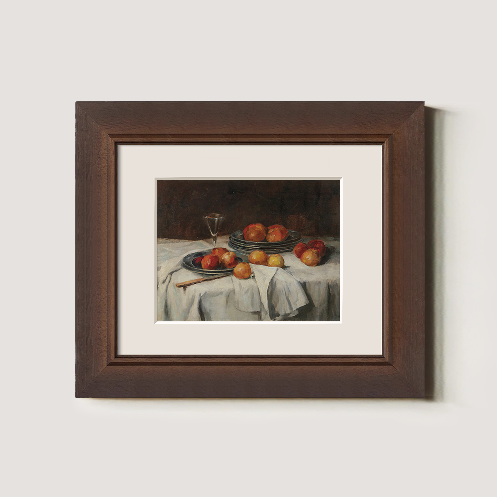 Still Life With A Basket Of Apples