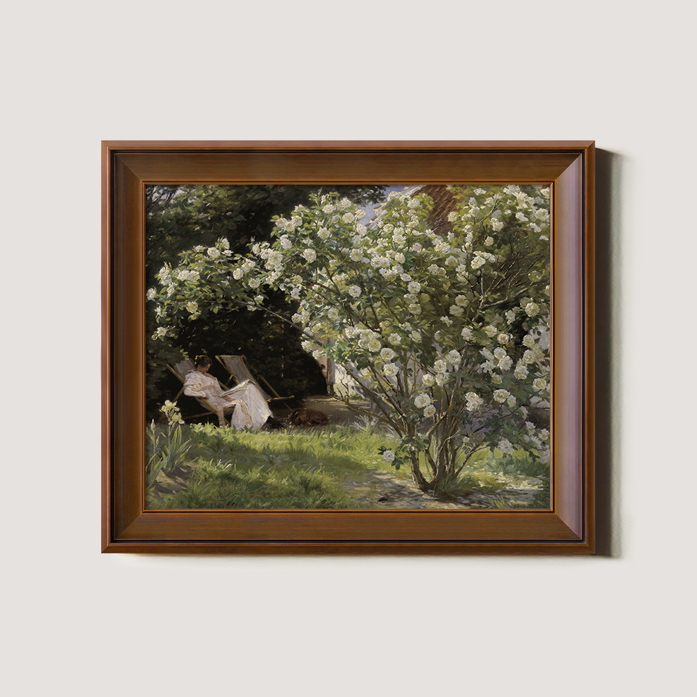Blooming Garden Artist Watercolor Reverie