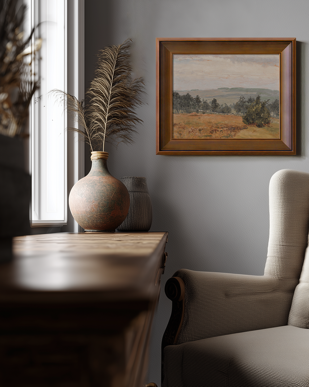 Warm Landscape Art