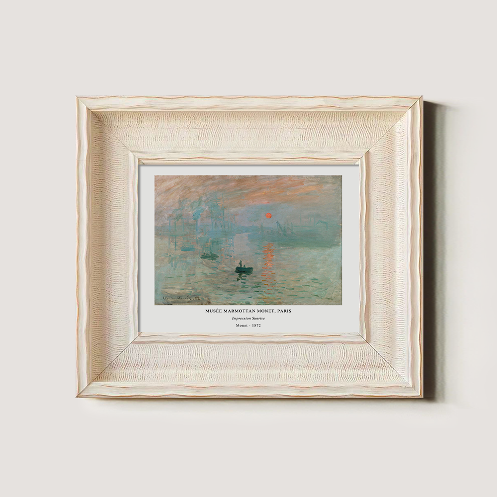 Impression, Sunrise Harbor Impressionist Reverie