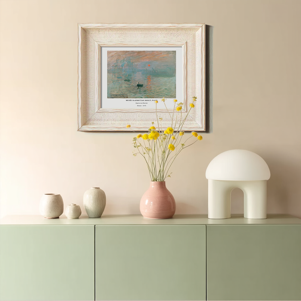 Impression, Sunrise Harbor Impressionist Reverie