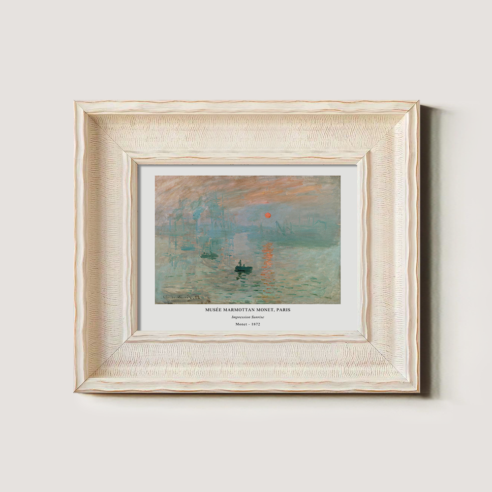 Impression, Sunrise Harbor Impressionist Reverie