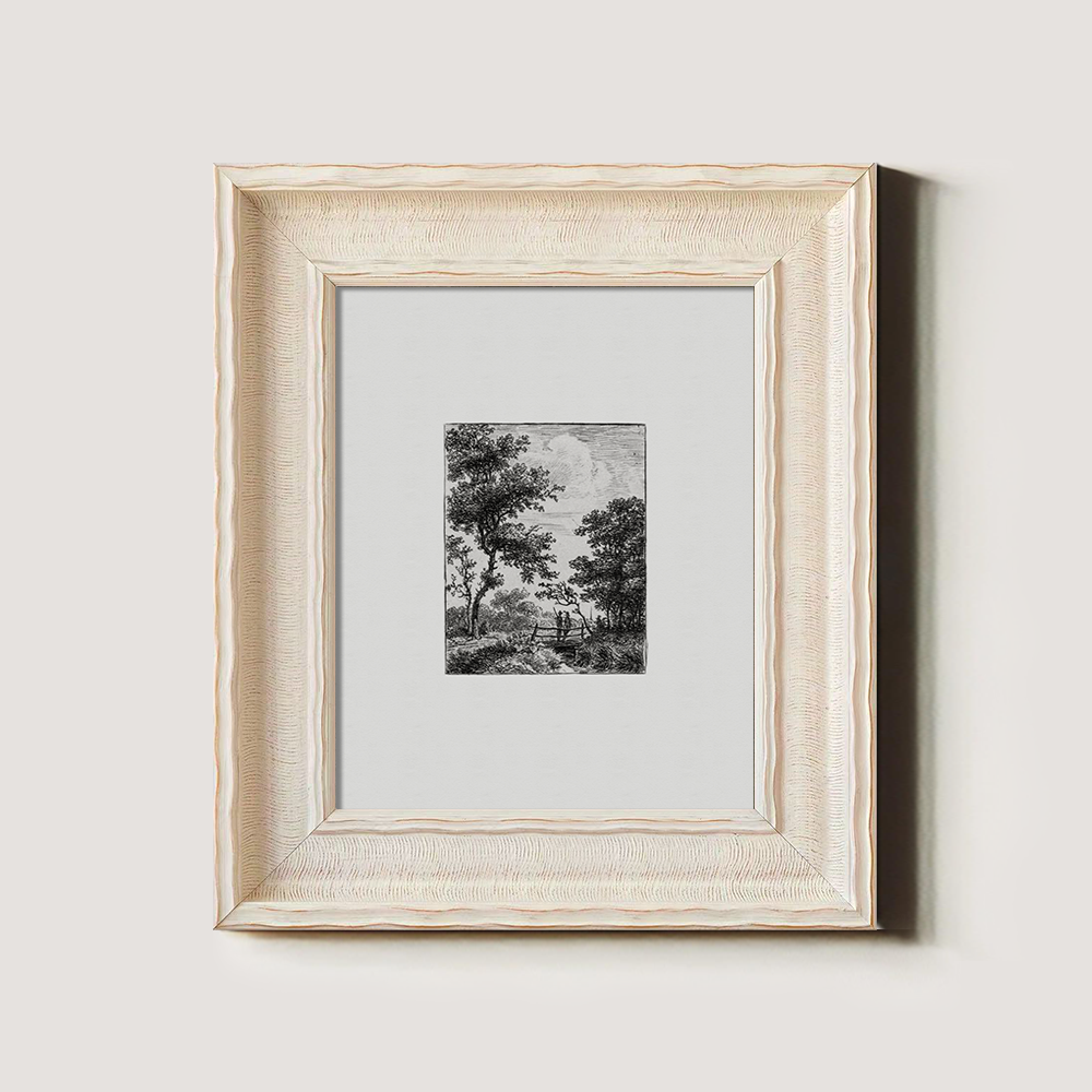 Ethereal Canopy Grove Etching Vignette