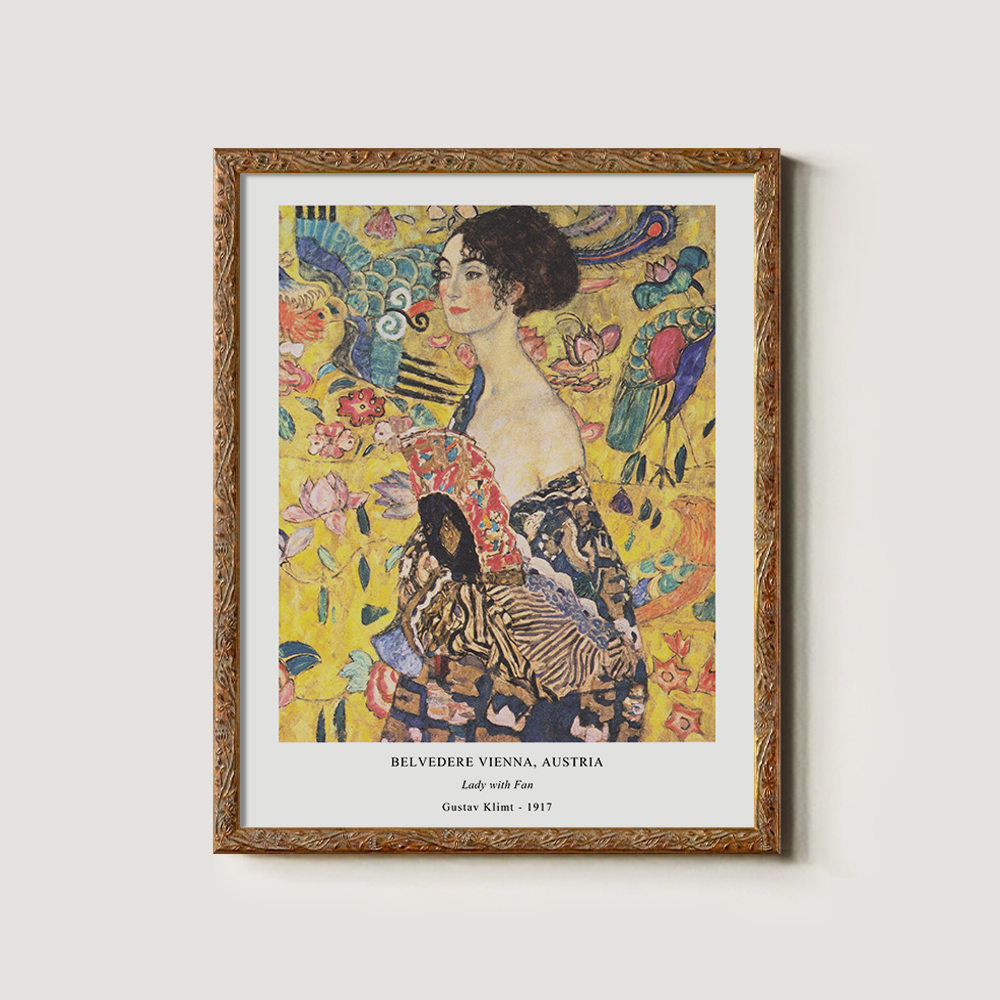 Lady with Fan Secession Reverie