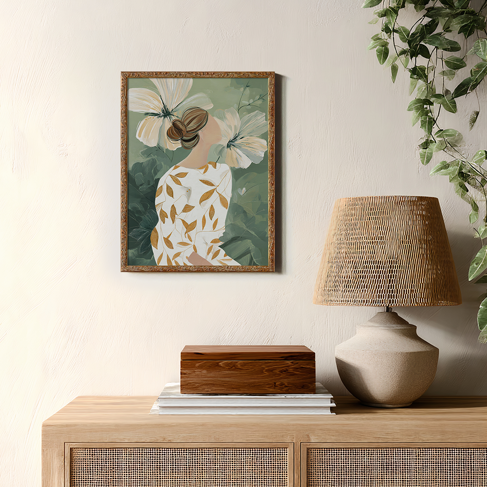 Whispering Petals Botanical Reverie