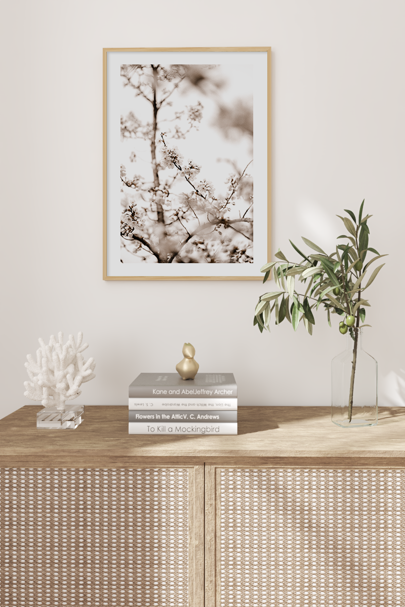 Blooming Flower Close Up Poster