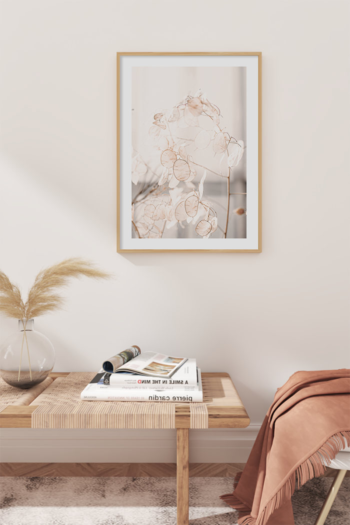 Unique Dry Flower Poster