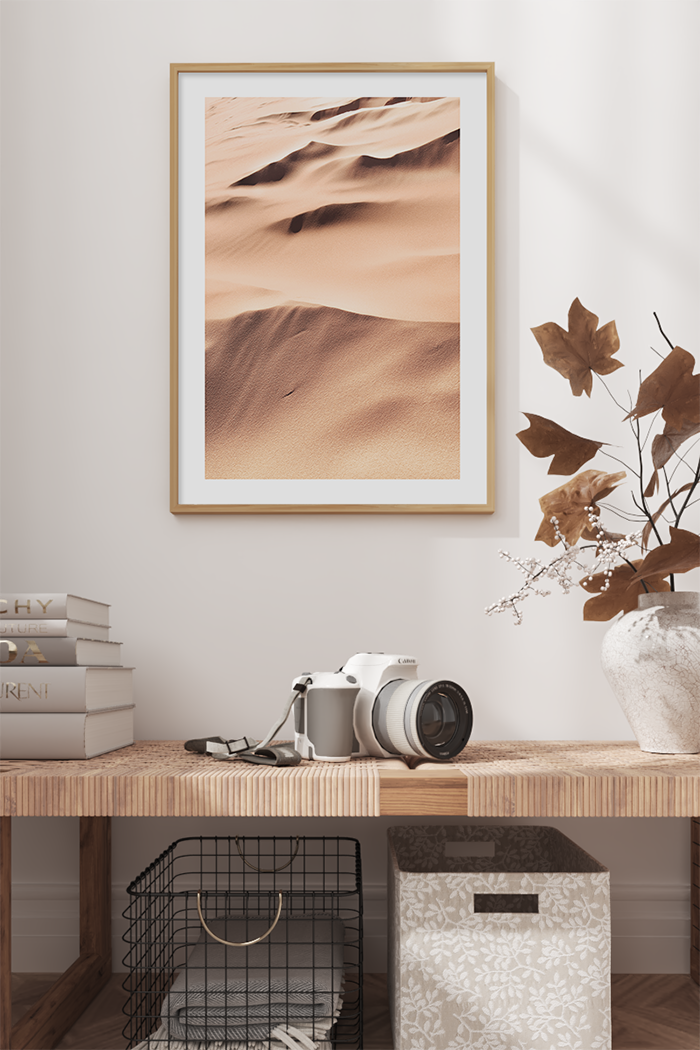 Desert Close Up Poster