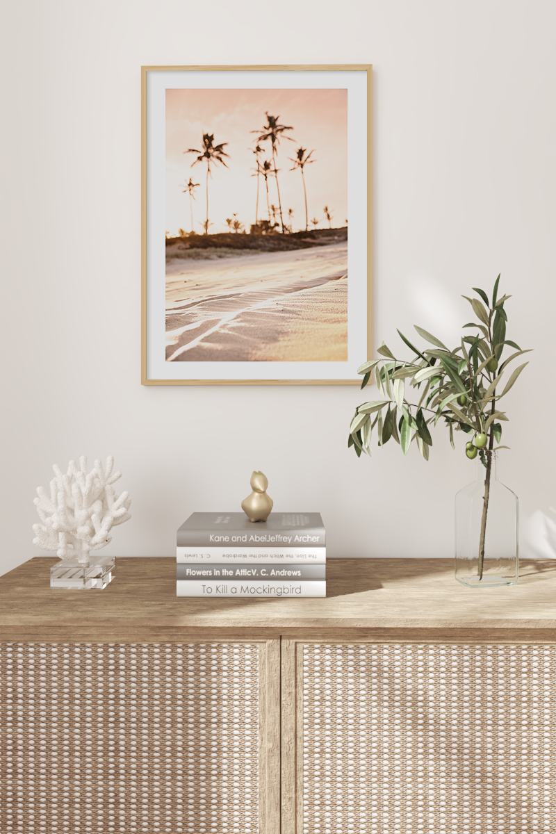 Beach Sand Close Up Poster
