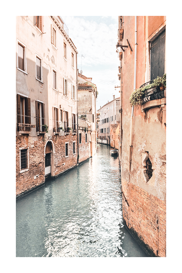 Canal of Venice Poster No.2