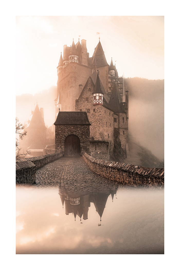 Misty Castle Poster