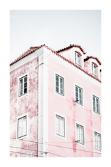 Pink House Poster