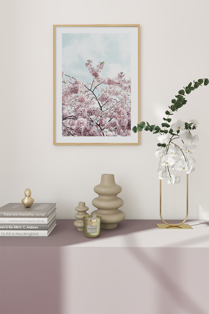 Sakura Close Up Poster No.2