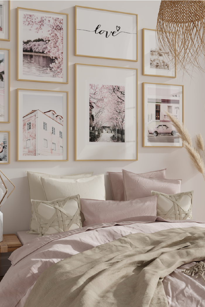 Street of Cheery Blossom Poster