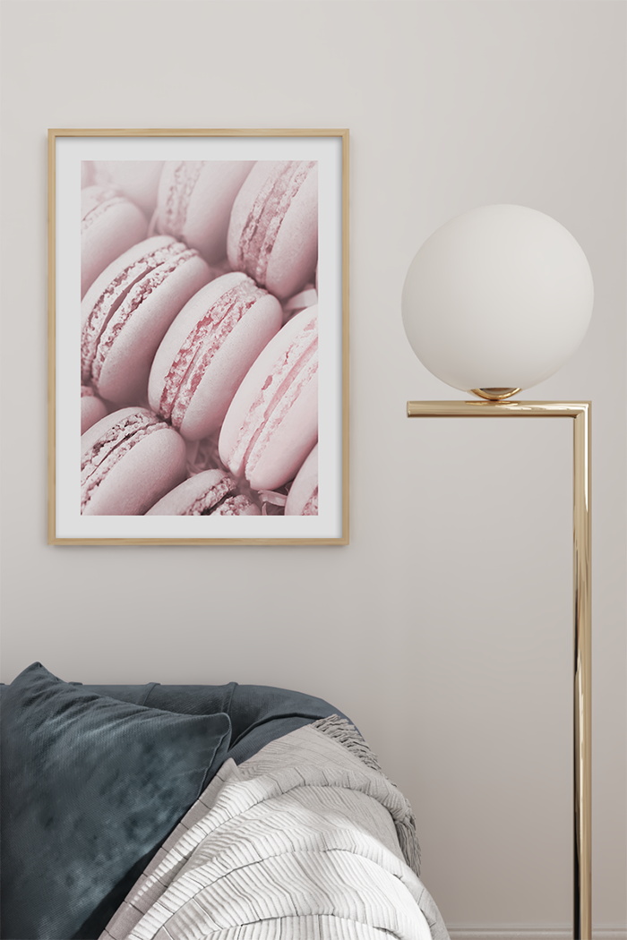 Pink Macaron Poster