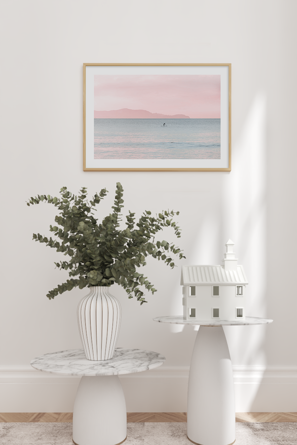 Pastel Sea Surface Poster
