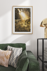Sunlight Forest Poster