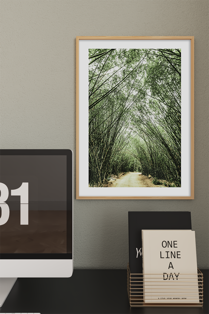 Bamboo Forest Poster